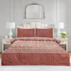 Lush Daylight Cotton Printed Bedsheet Set