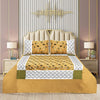 Mustardie Cotton Embroidery Bedsheet Set