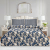 Flora Mist Cotton Printed Bedsheet Set