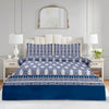 Dark Sky Cotton Printed Bedsheet Set