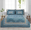 Wirsa Royal 4 Pillow Multani Bedsheet Set (Single Two Pillow)