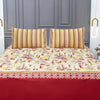 Breeze Bloom Cotton Printed Bedsheet Set