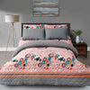 Blush Pink 6Pcs Cotton Comforter Set