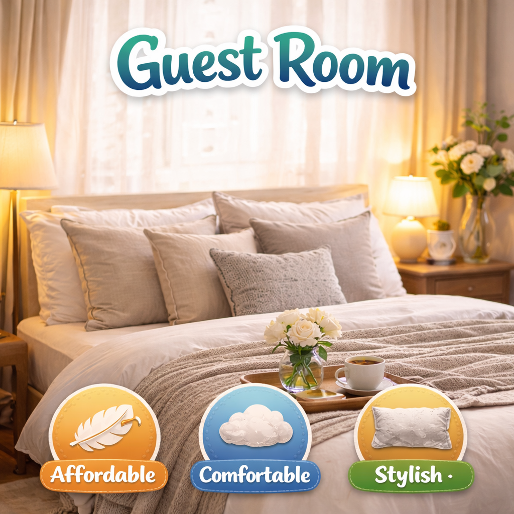 Best Bedsheets for Guest Rooms (Affordable & Stylish) – 2026 Guide
