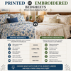 Printed vs Embroidered Bedsheets – Which is Better? (2026 Guide)
