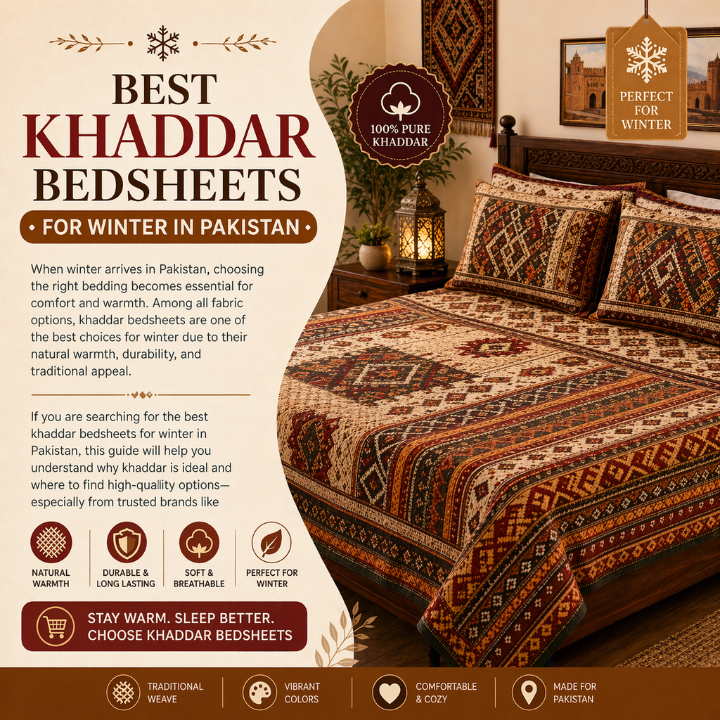 Best Khaddar Bedsheets for Winter in Pakistan (2026 Complete Guide)
