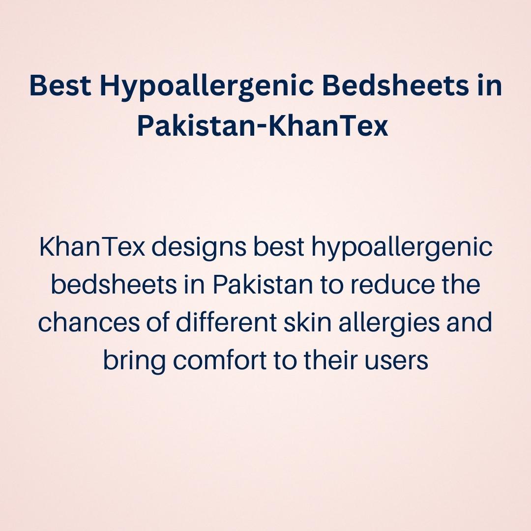 Best Hypoallergenic Bed Sheets in Pakistan - Khan Tex