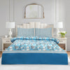 Pine Fresco Cotton Printed Bedsheet Set