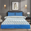 Tranquil Rest Cotton Printed Bedsheet Set - Khan Tex