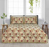 Nova Pistachio Flora Multani Bedsheet Set