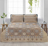 Cocoa Divas Silk 4 Pillow Multani Bedsheet Set - Khan Tex
