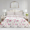 Blossom Bay Cotton Printed Bedsheet Set