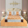 Sunlit Lace Cotton Embroidery Bedsheet Set