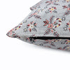 Grey Lily Floor Cushion Cover (Pair)