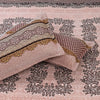 Tea Pink Jade 4 Pillow Multani Bedsheet Set - Khan Tex