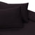 Dark Plum Plain Cotton Bedsheet Set