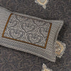 Lush Grey Dark 4 Pillow Multani Bedsheet Set (Single Two Pillow)