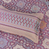 Lilac Divas Silk 4 Pillow Multani Bedsheet Set