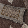 Lush Dark Chocolate 4 Pillow Multani Bedsheet Set
