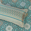 Light Zinc Divas Silk 4 Pillow Multani Bedsheet Set