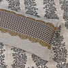 Blended Grey Jade 4 Pillow Multani Bedsheet Set - Khan Tex