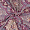 Lilac Divas Silk 4 Pillow Multani Bedsheet Set