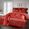 Cherry Fleece Blanket Set