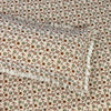 Multi Plain Tiny Beige Flowers Multani Bedsheet Set - Khan Tex