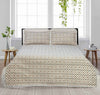 Multi Plain Blocks Patten Multani Bedsheet Set - Khan Tex