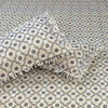 Multi Plain Blocks Patten Multani Bedsheet Set - Khan Tex