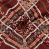 Majestic Maroon 4 Pillow Multani Bedsheet Set - Khan Tex