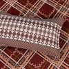 Majestic Maroon 4 Pillow Multani Bedsheet Set - Khan Tex