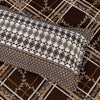 Majestic Chocolate Brown 4 Pillow Multani Bedsheet Set - Khan Tex