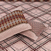 Majestic Tea Pink 4 Pillow Multani Bedsheet Set - Khan Tex