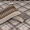 Majestic Beige 4 Pillow Multani Bedsheet Set - Khan Tex