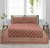 Woodie Gold Khaddar Multani Bedsheet Set