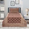 Woodie Gold Khaddar Multani Bedsheet Set