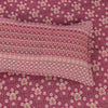 Magenta Gold Khaddar Multani Bedsheet Set