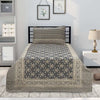 Grey Blend Gold Khaddar Multani Bedsheet Set