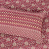 Raspberry Gold Khaddar Multani Bedsheet Set