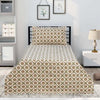 Multi Plain Butter Multani Bedsheet Set