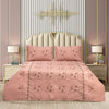 Kashmiri Tea Cotton Embroidery Bedsheet Set