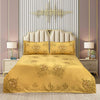 Sun Flower Cotton Embroidery Bedsheet Set