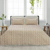 Multi Plain Muddie Flora Blend Multani Bedsheet Set