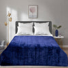 Blue Berry Fleece Throw Blanket
