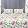 Multi Flora Cotton Printed Bedsheet Set