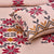 Celestial Stars Cotton Embroidery Bedsheet Set
