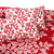 Hot Red Cotton Printed Bedsheet Set