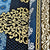Sapphire Blue 4 Pillow Multani Bedsheet Set