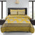Yellow Floral 6Pcs Cotton Comforter Set